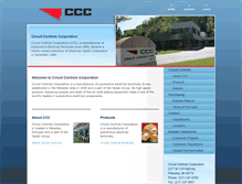 Tablet Screenshot of circuitcontrols.com